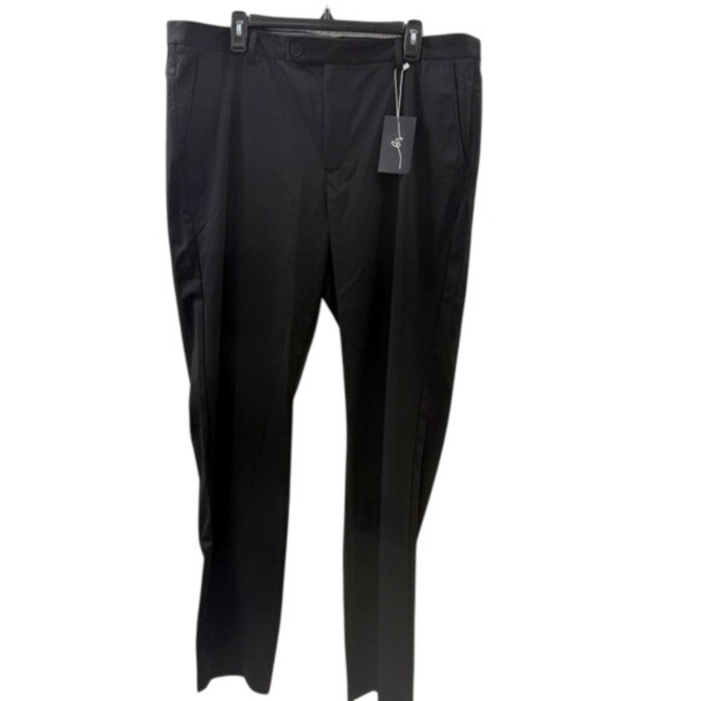 NWT Boston Scott Men's Tech Pant Black Casual Golf Size 34x33 MSRP $125